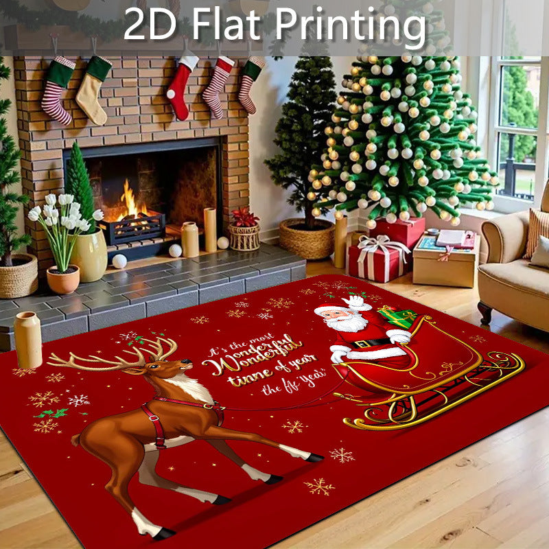 Christmas-Themed Decorative Area Rug Kalsten