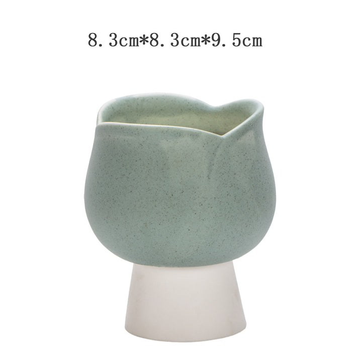 Rustic Ceramic Planter Kalsten