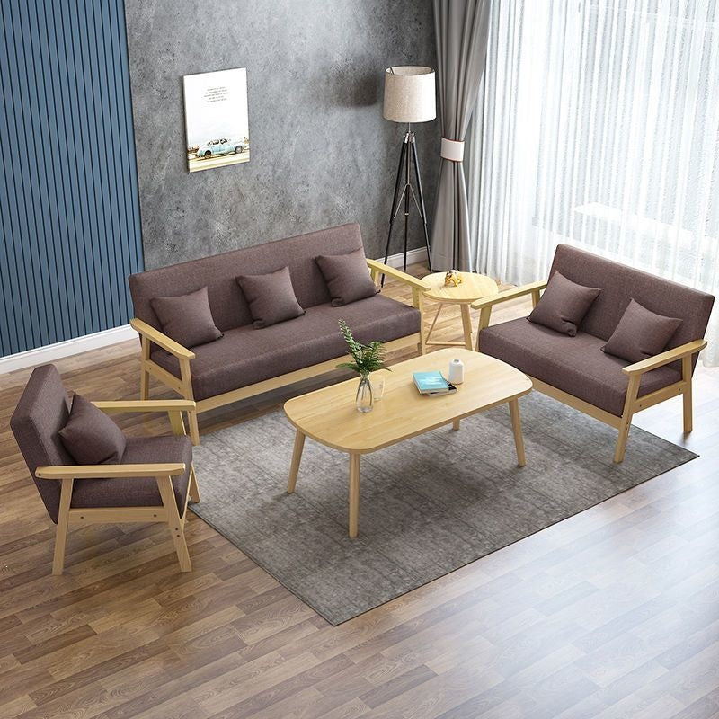 Modern Upholstered Living Room Seating Set Kalsten