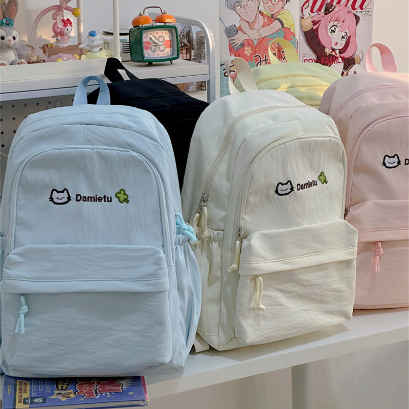 Cute Plush Character-Themed Backpack Kalsten