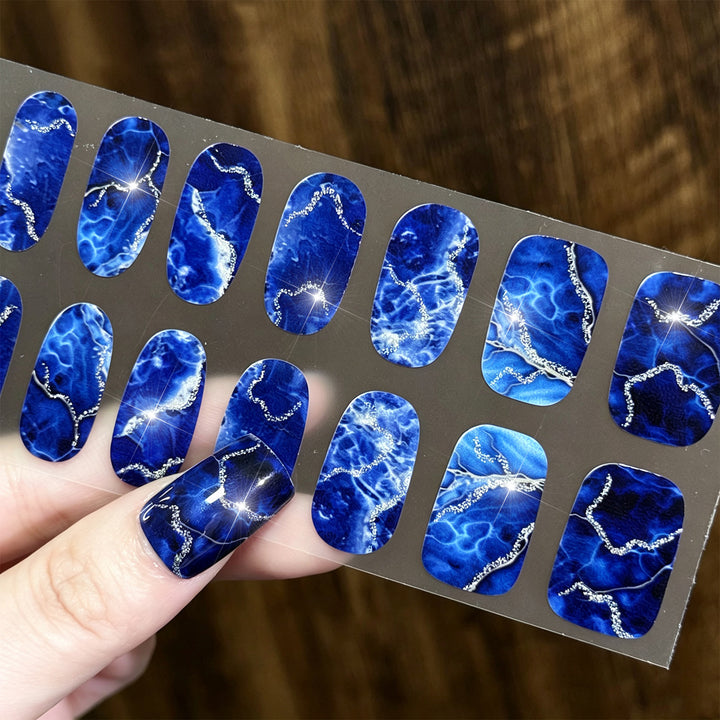 Artistic Watercolor Nail Wraps