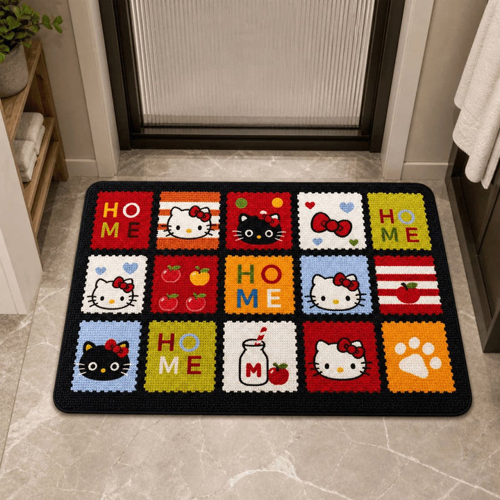 Playful Cartoon-Themed Area Rug