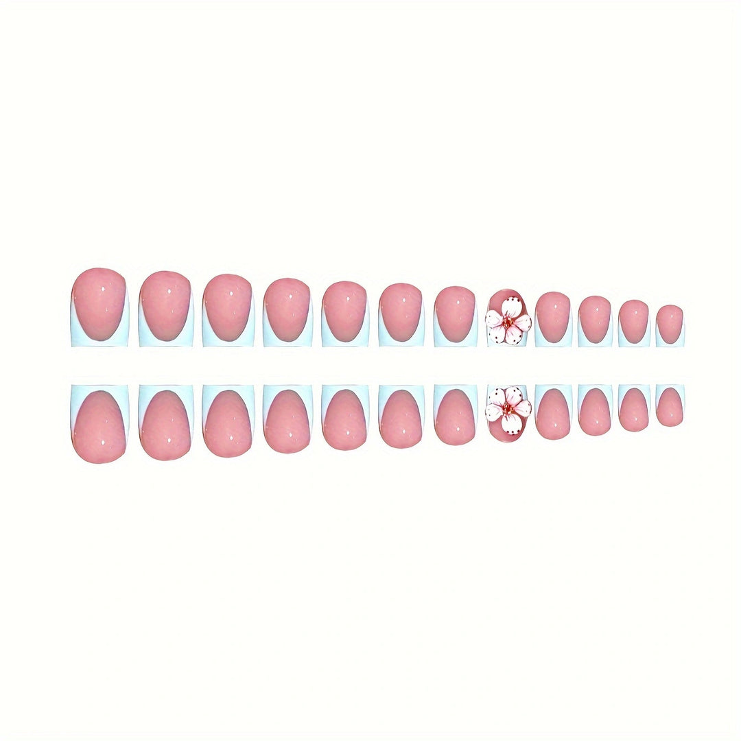 Floral Acrylic Nail Art Enhancements Kalsten