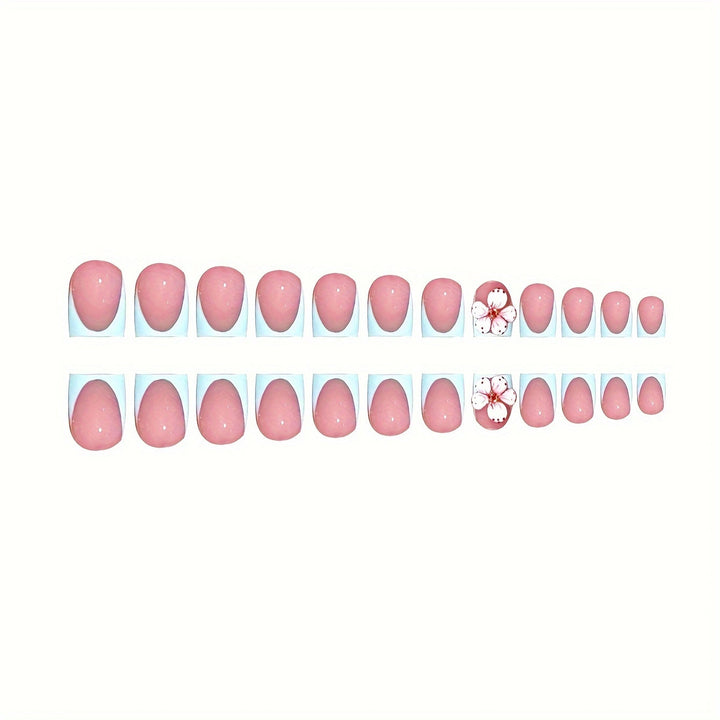 Floral Acrylic Nail Art Enhancements Kalsten