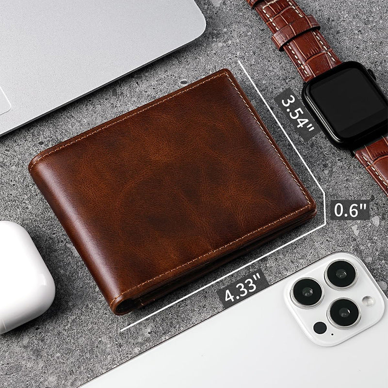 Classic RFID-Blocking Leather Wallet Kalsten