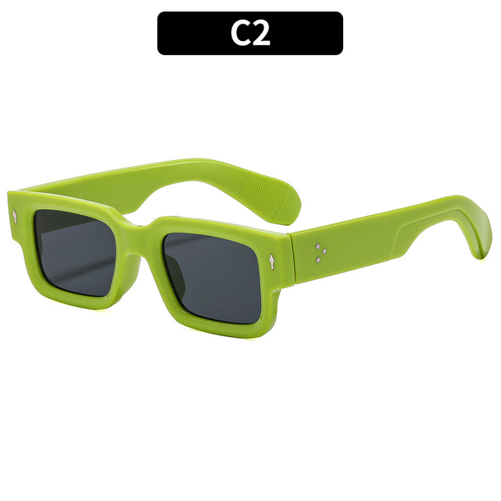 Chunky Rectangular Sunglasses