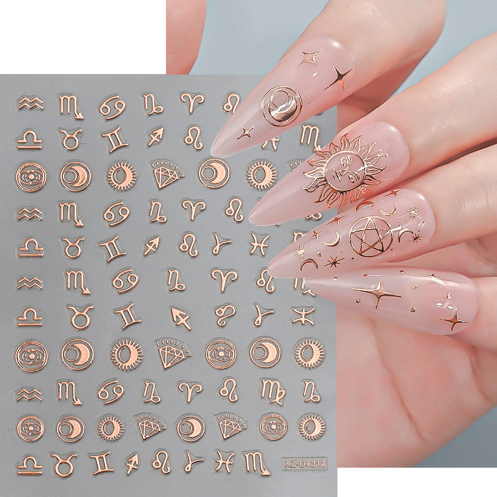Nail Art Decorative Foil Stickers