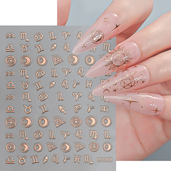 Nail Art Decorative Foil Stickers