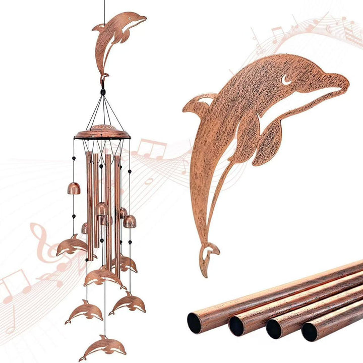 Decorative Wind Chime with Dachshund Design Kalsten