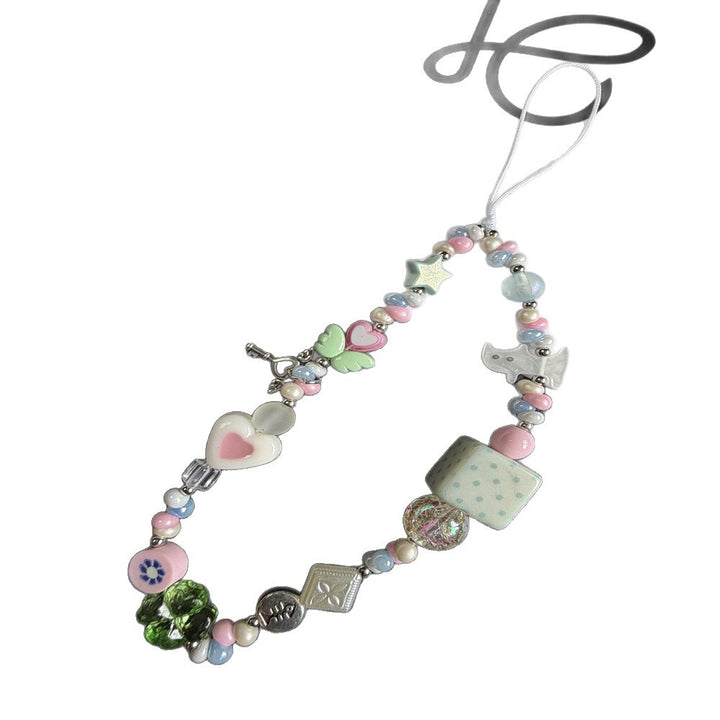 Decorative Beaded Charm Necklace Kalsten 1790135825