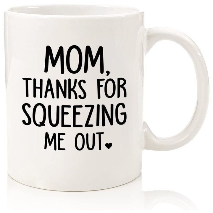 Ceramic Novelty Mother'S Day Coffee Mug With Tall Straight Walls Large C-Handle Sublimation Print