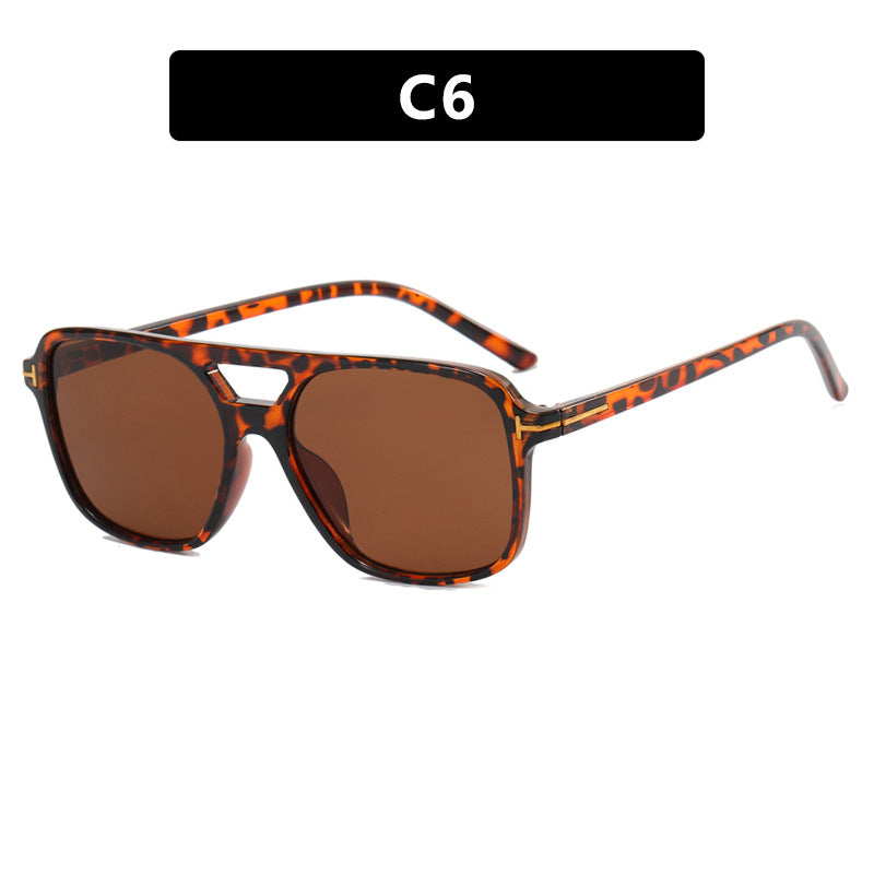 Women's fashionable square sunglasses with luxurious plastic frame and UV protection Kalsten