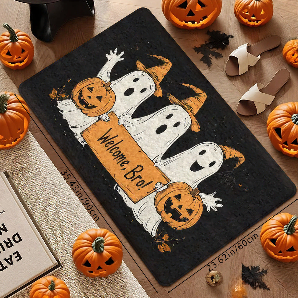 Halloween-Themed Welcome Mat Kalsten
