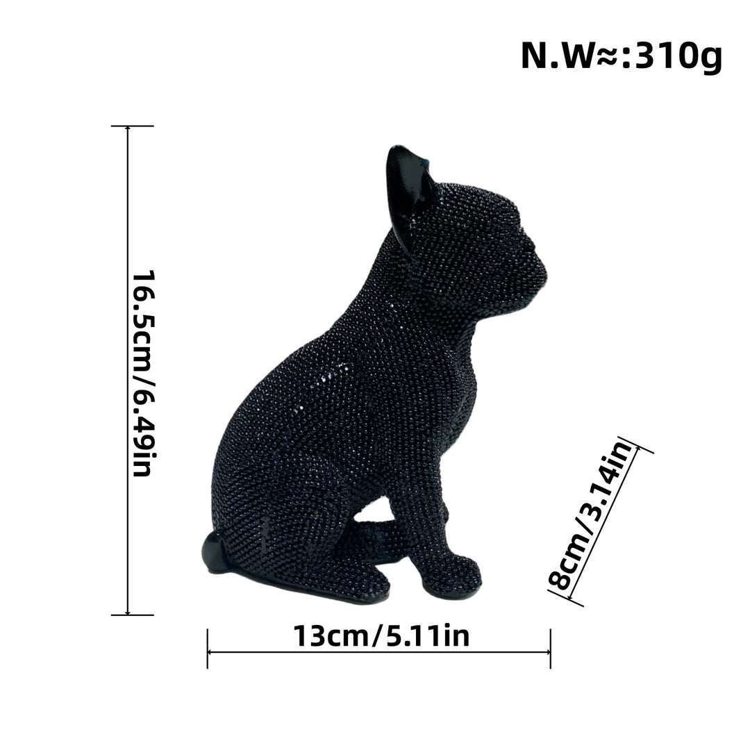 Decorative dog figure in modern design Kalsten