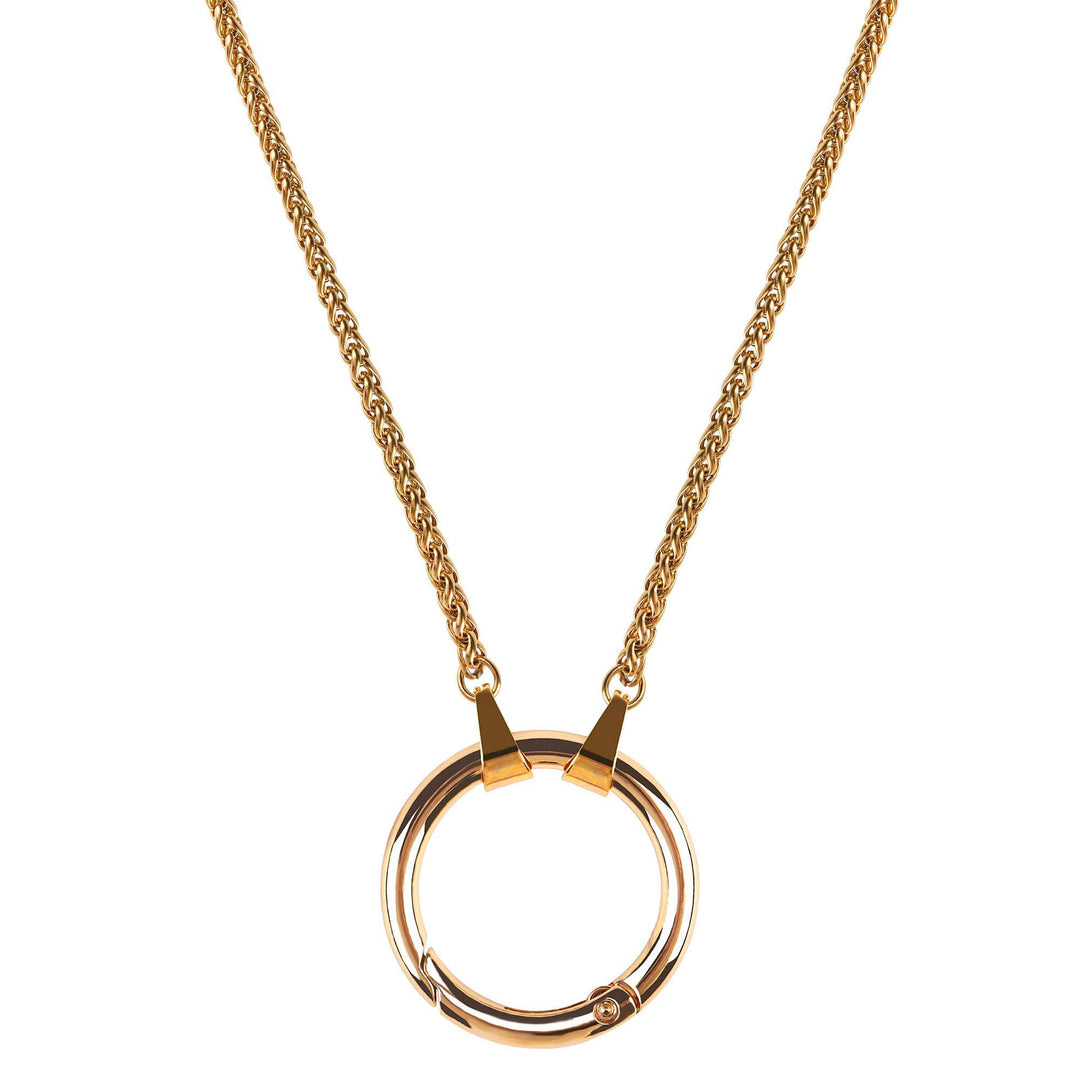 Elegant Chain Link Pendant Necklace Kalsten