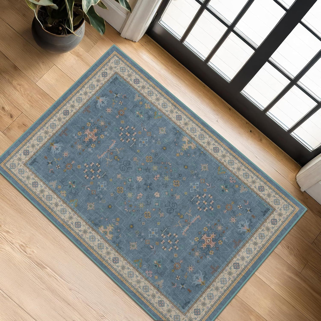 Vintage-Inspired Paisley Area Rug