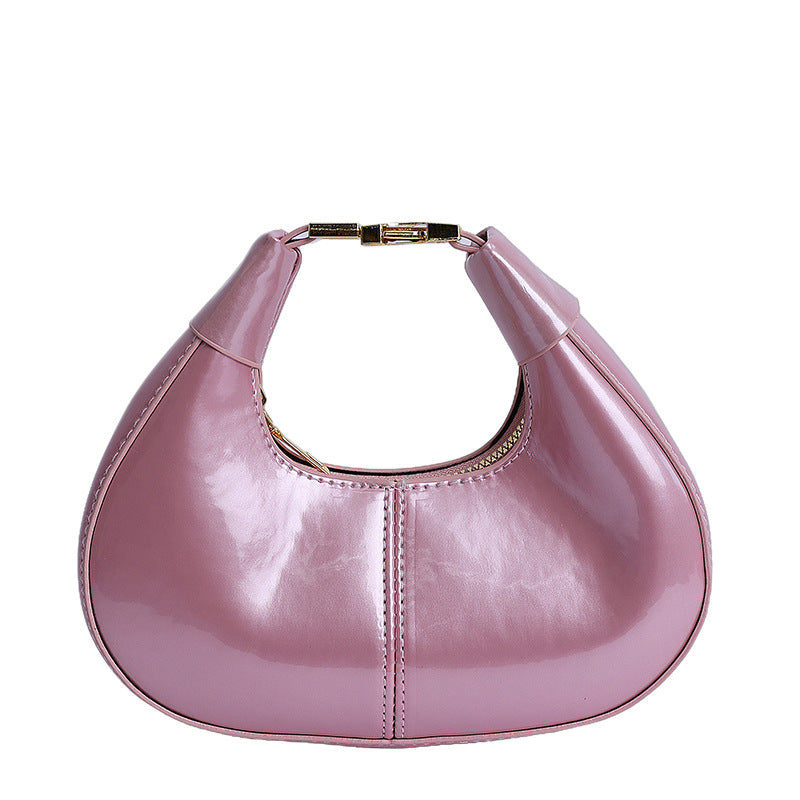 Glossy Patent Leather Evening Handbag Kalsten
