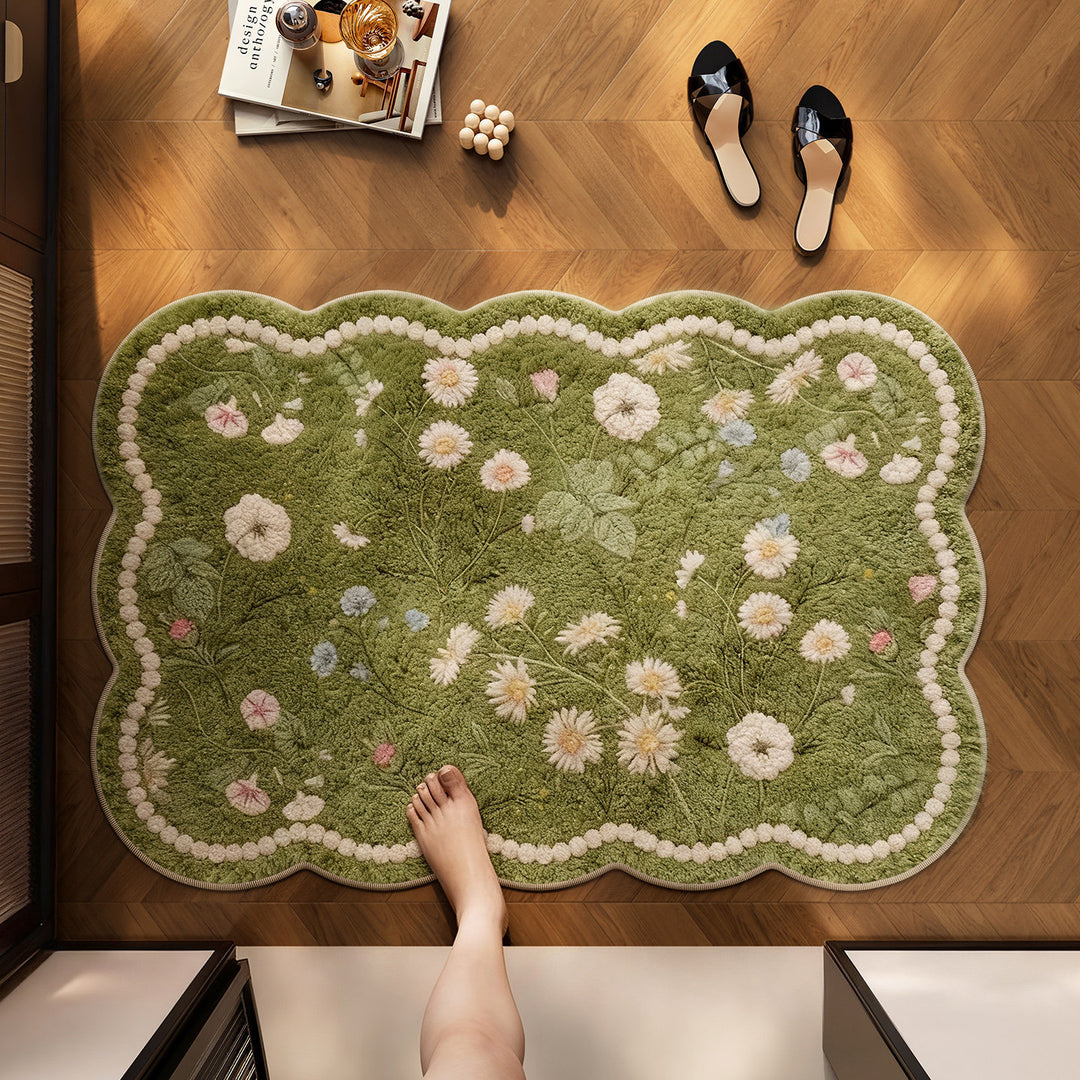 Floral Patterned Area Rug Kalsten