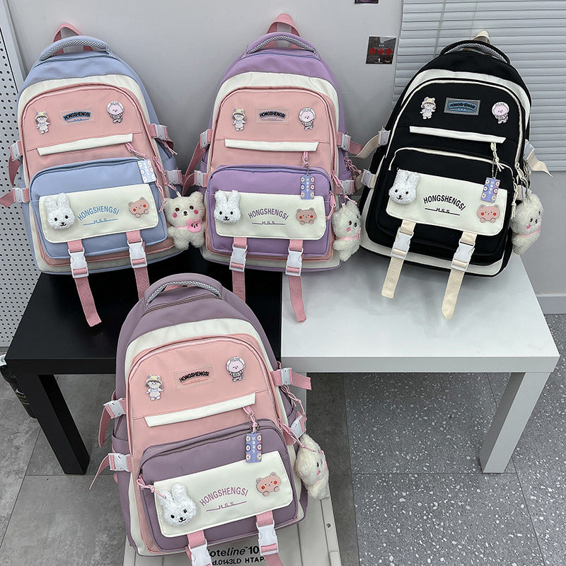 Cute Decorative Plush Backpack Kalsten