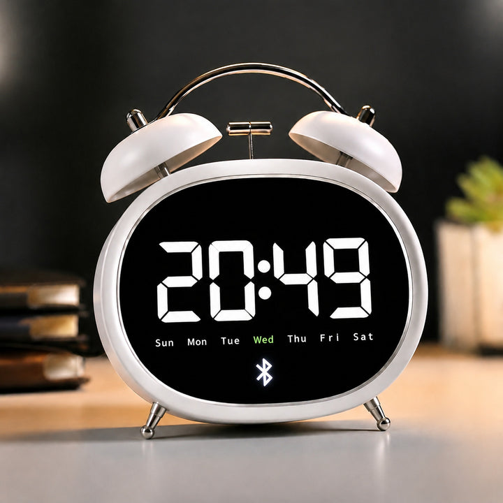Digital Bluetooth table clock with large digits Kalsten