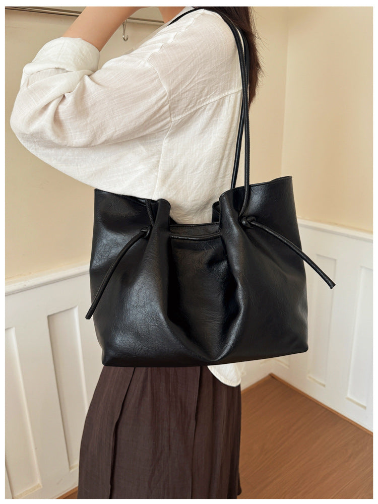 Casual Drawstring Tote Bag