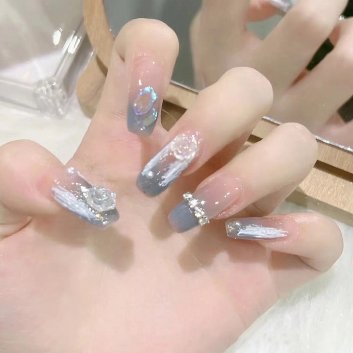 Decorative Long-Lasting Press-On Nails