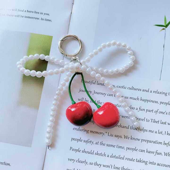 Decorative Fruit-Themed Charm Keychain Kalsten
