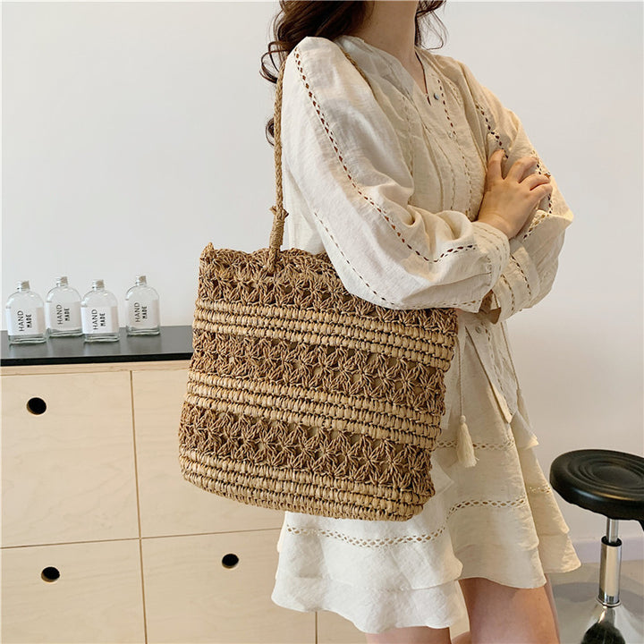 Handcrafted Macrame Beach Bag Kalsten