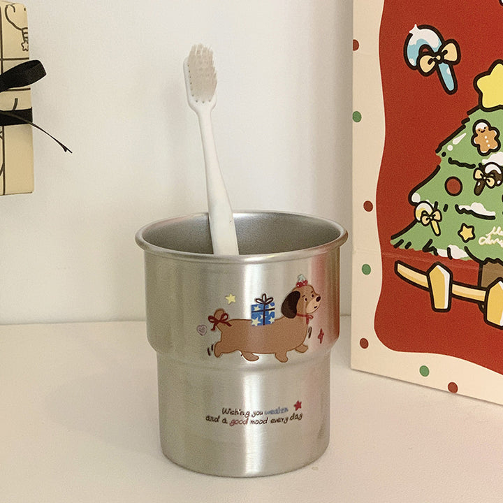 Toothbrush holder with cheerful dog design Kalsten