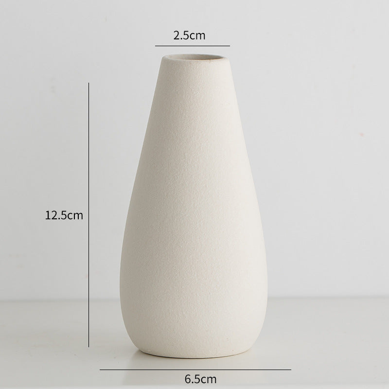 Minimalist Matte Ceramic Flower Vase Kalsten