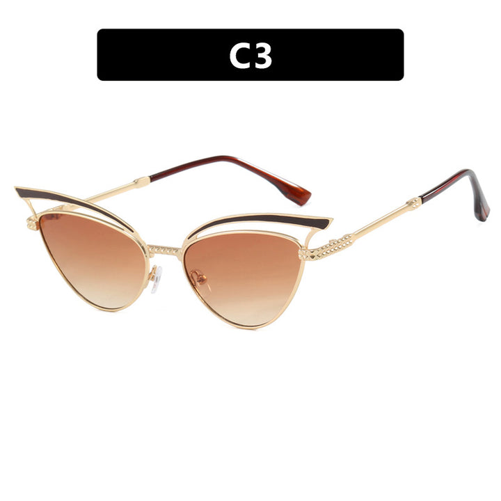 Women's Cat-Eye Glasses with Filigree Design Element Kalsten