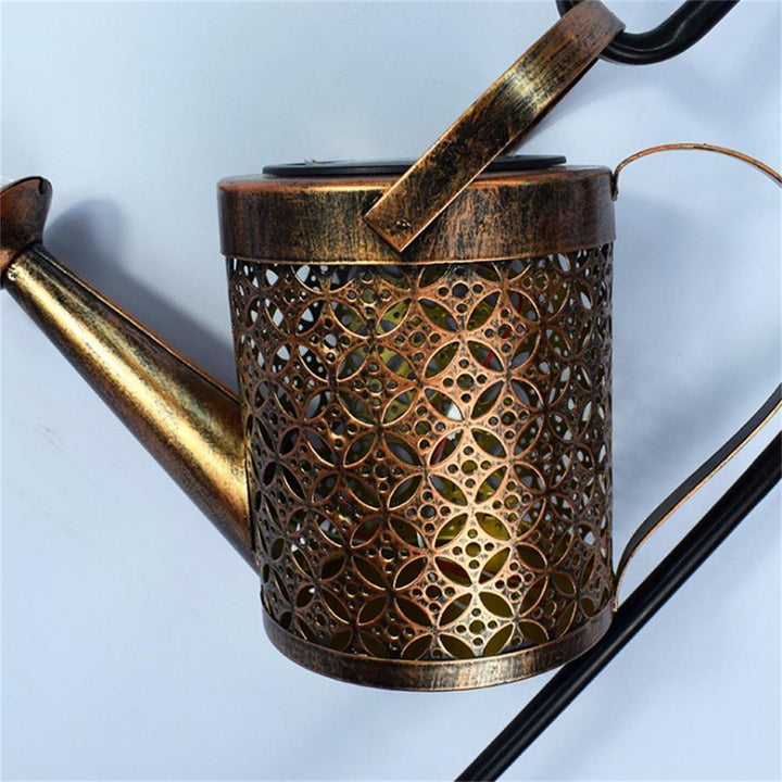 Decorative Solar Watering Can Light Kalsten