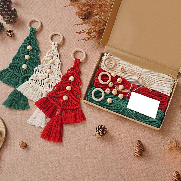 Macrame Christmas Tree Ornament Kit Kalsten
