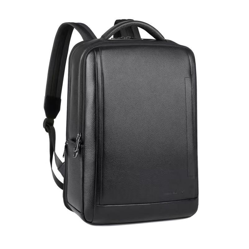 Premium Leather Business Backpack