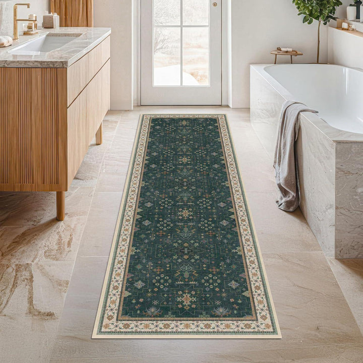 Vintage Floral Runner Carpet Kalsten