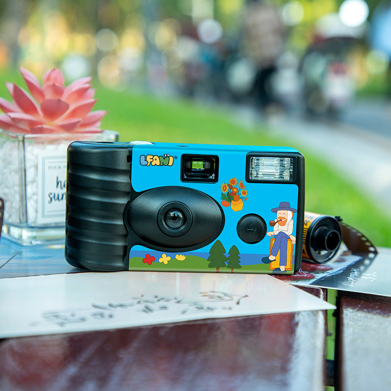 Playful Illustrated Disposable Camera Kalsten