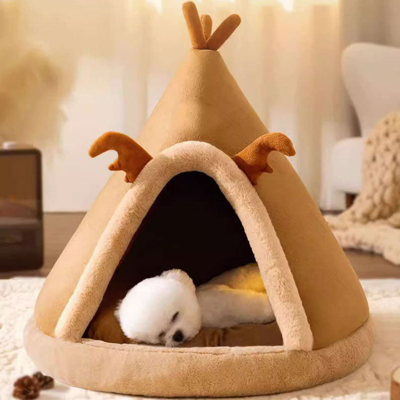 Cozy T-shaped Dog Bed