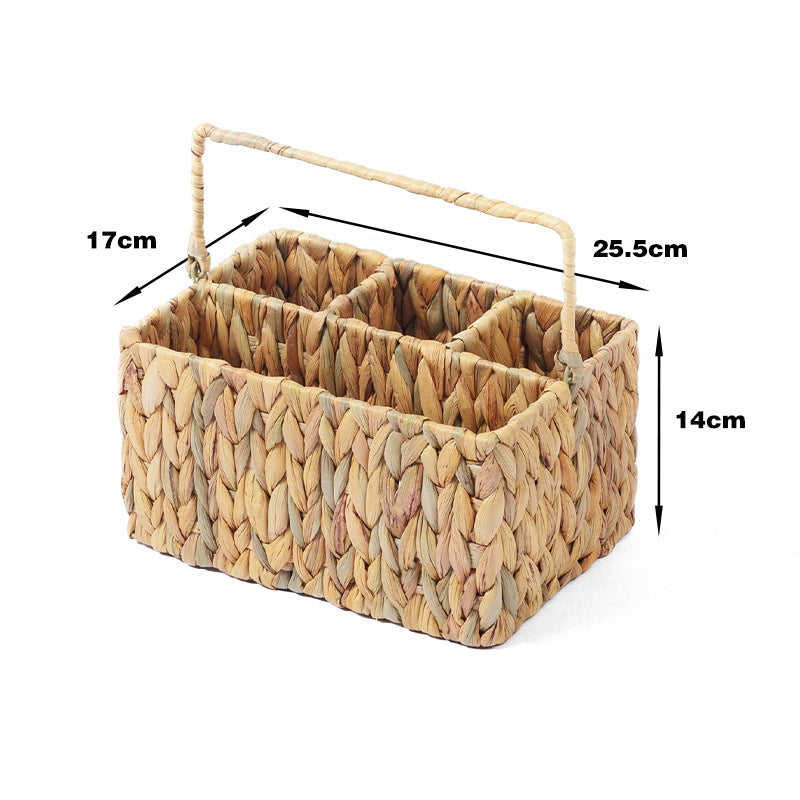 Multi-Compartment Woven Storage Caddy Kalsten