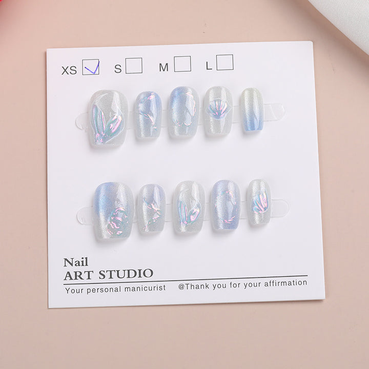 Iridescent Nail Art Press-On Collection Kalsten
