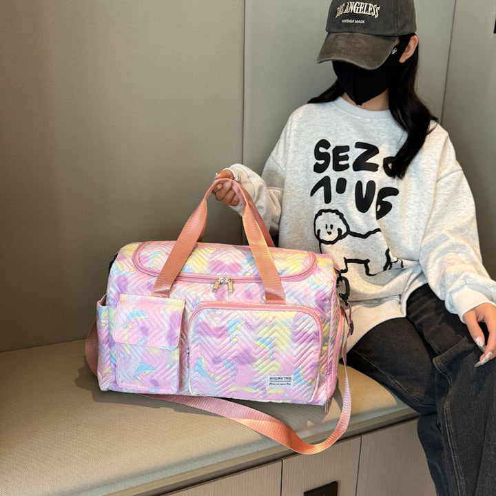 Fun Printed Gym Duffel Bag Kalsten