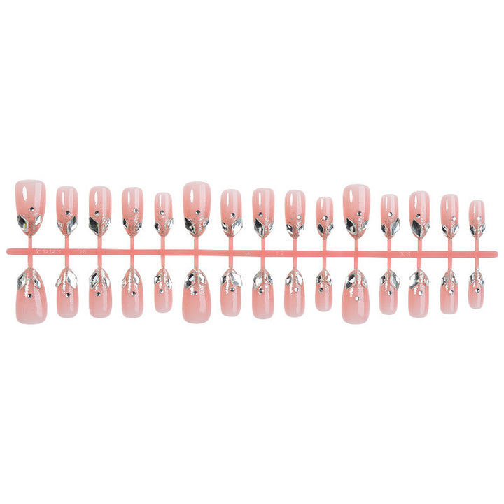 Artificial nail set with elegant glitter design Kalsten