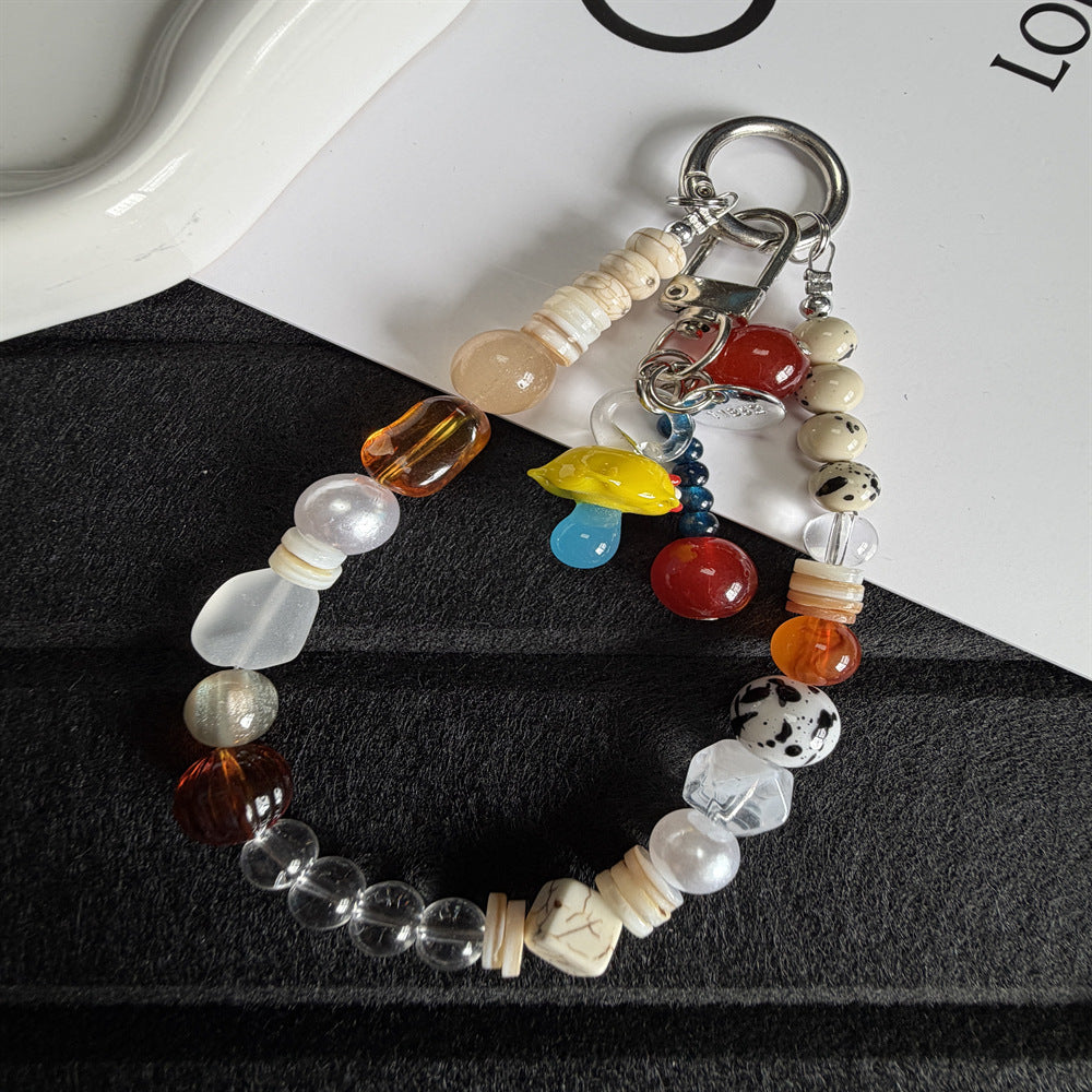 Decorative Beaded Charm Keychain Kalsten 1790134835