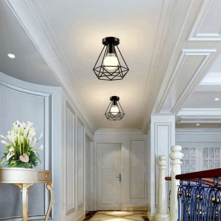 Modern Geometric Ceiling Fixture