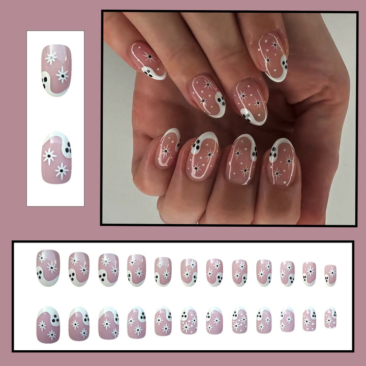Artistic Press-On Nail Set