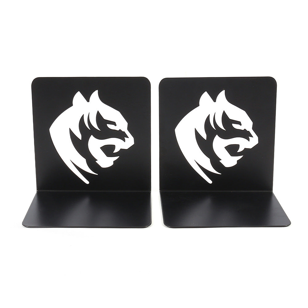 Artistic Tiger-Themed Bookends