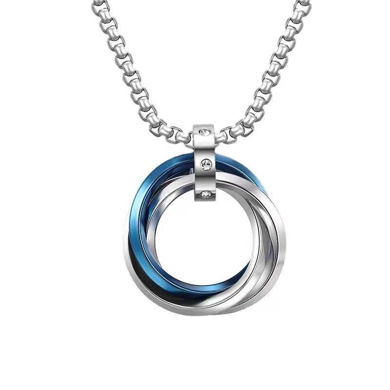 Interlocking Rings Necklace Kalsten