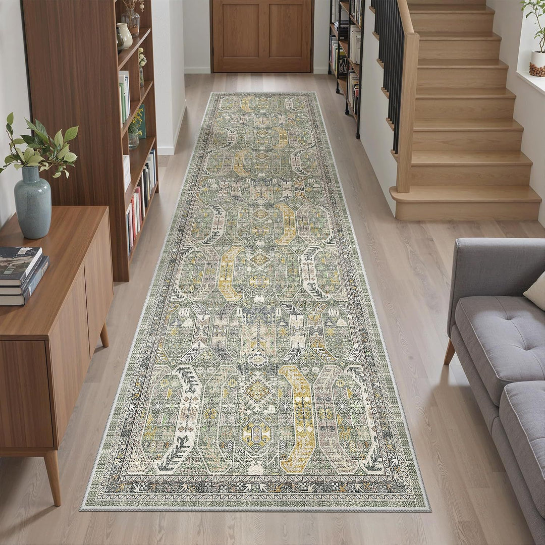 Vintage-Inspired Runner Rug