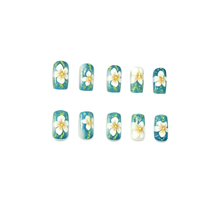 Floral Nail Art Extensions Kalsten