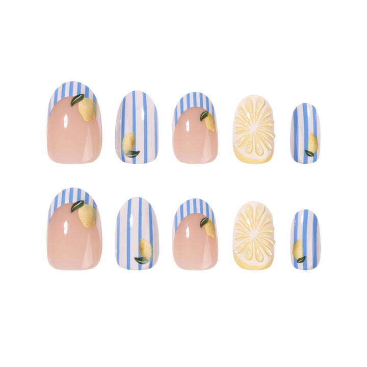Artful Nail Art with Floral and Colorful Design Kalsten