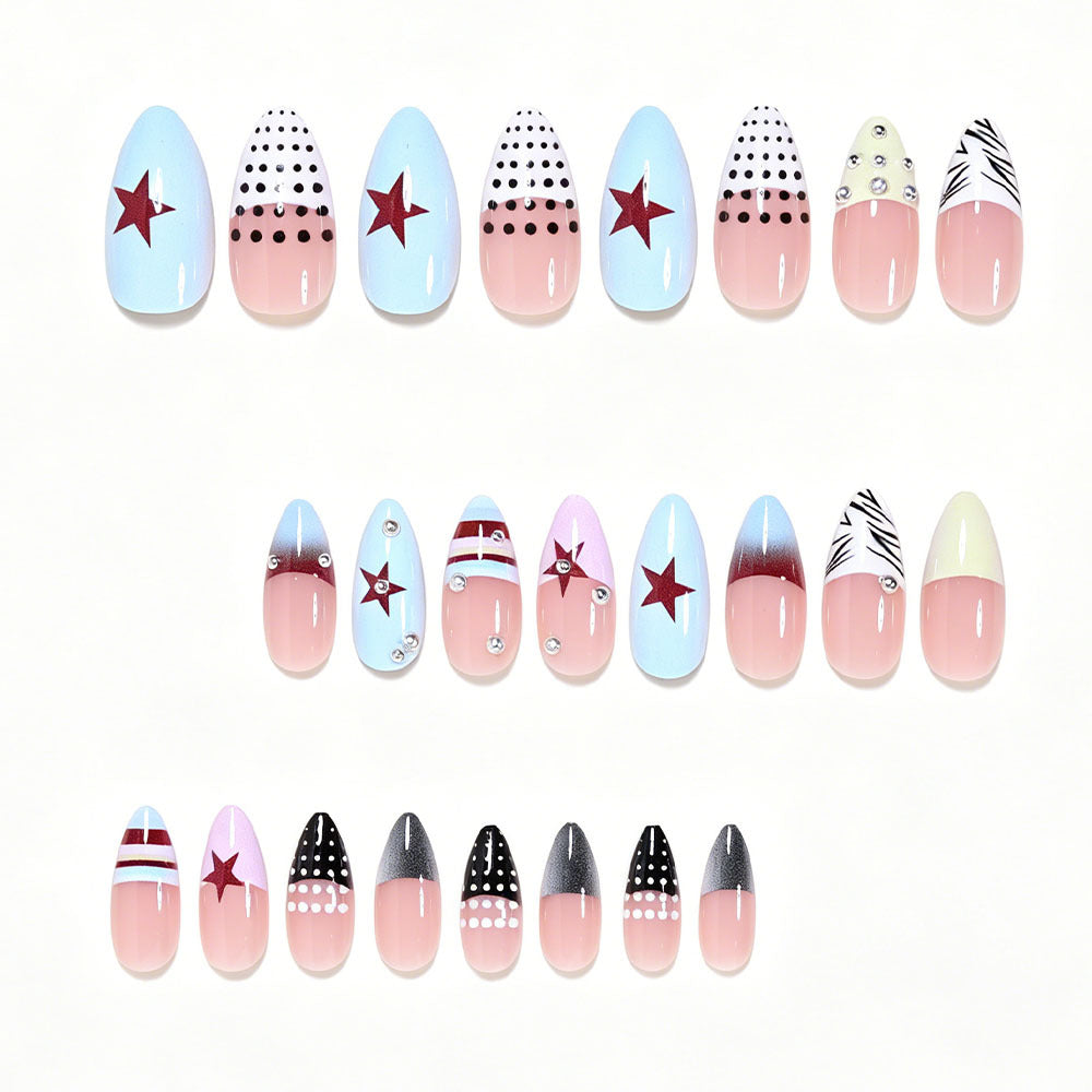 Artistic Stiletto Press-On Nail Art Collection Kalsten
